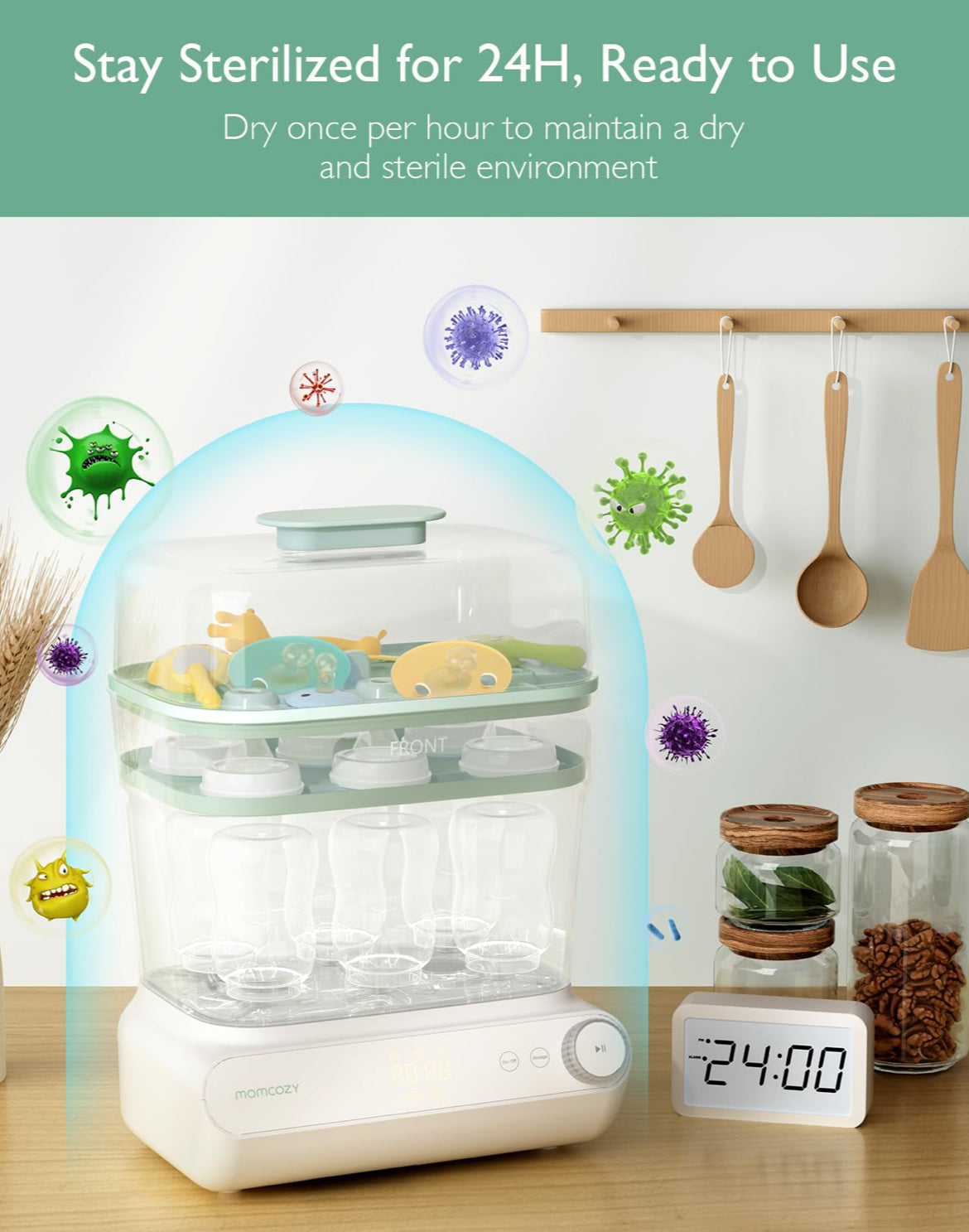 PPU 45241 - Momcozy Bottle Sterilizer and dryer