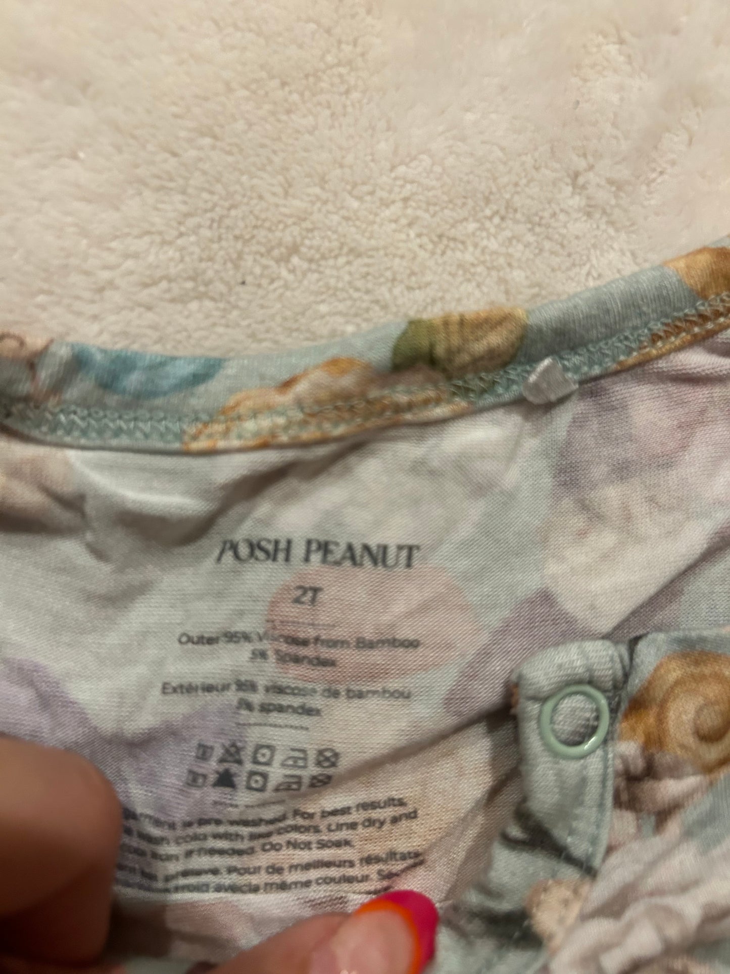 136 EUC Posh Peanut Fairies pjs
