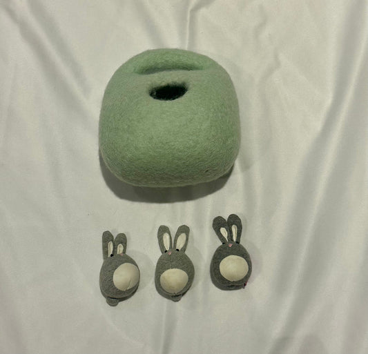 #105 Lovevery Bunny Hide Toy