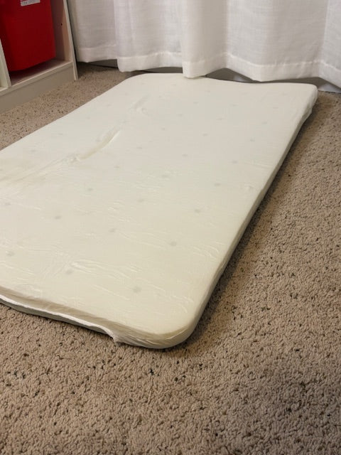 #210 Bassinet Mattress Pad Compatible with Lotus Travel Crib, Waterproof Breathable Soft Baby Foam