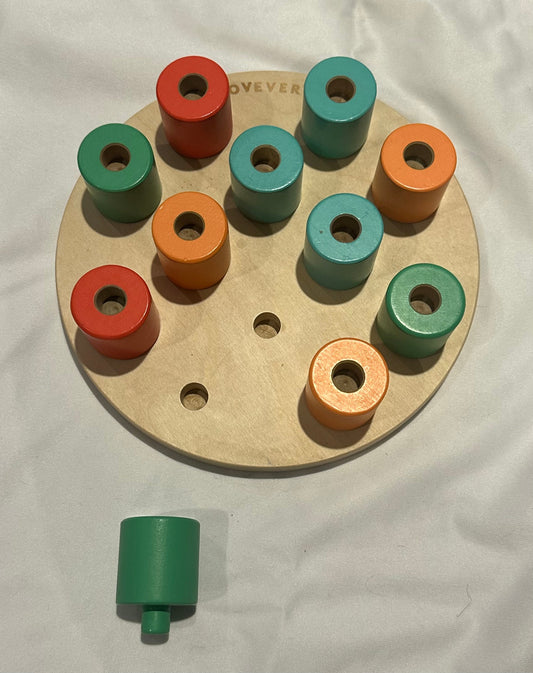#105 Lovevery Peg Toy