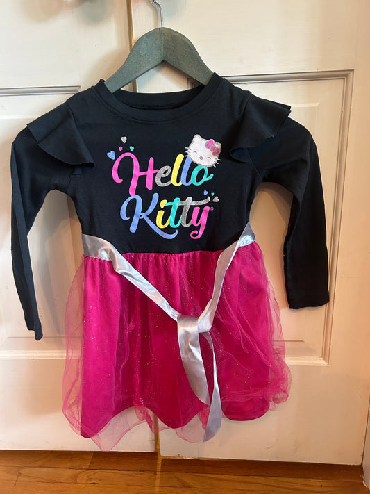 136 EUC Hello Kitty Dress 4t