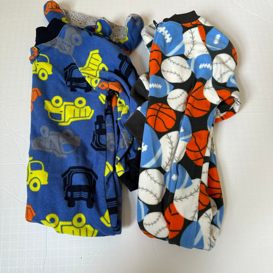 #162 Carters Fleece PJ Bundle 2T