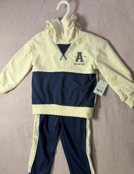 #103 Carters 2T Boys Sweatsuit NWT