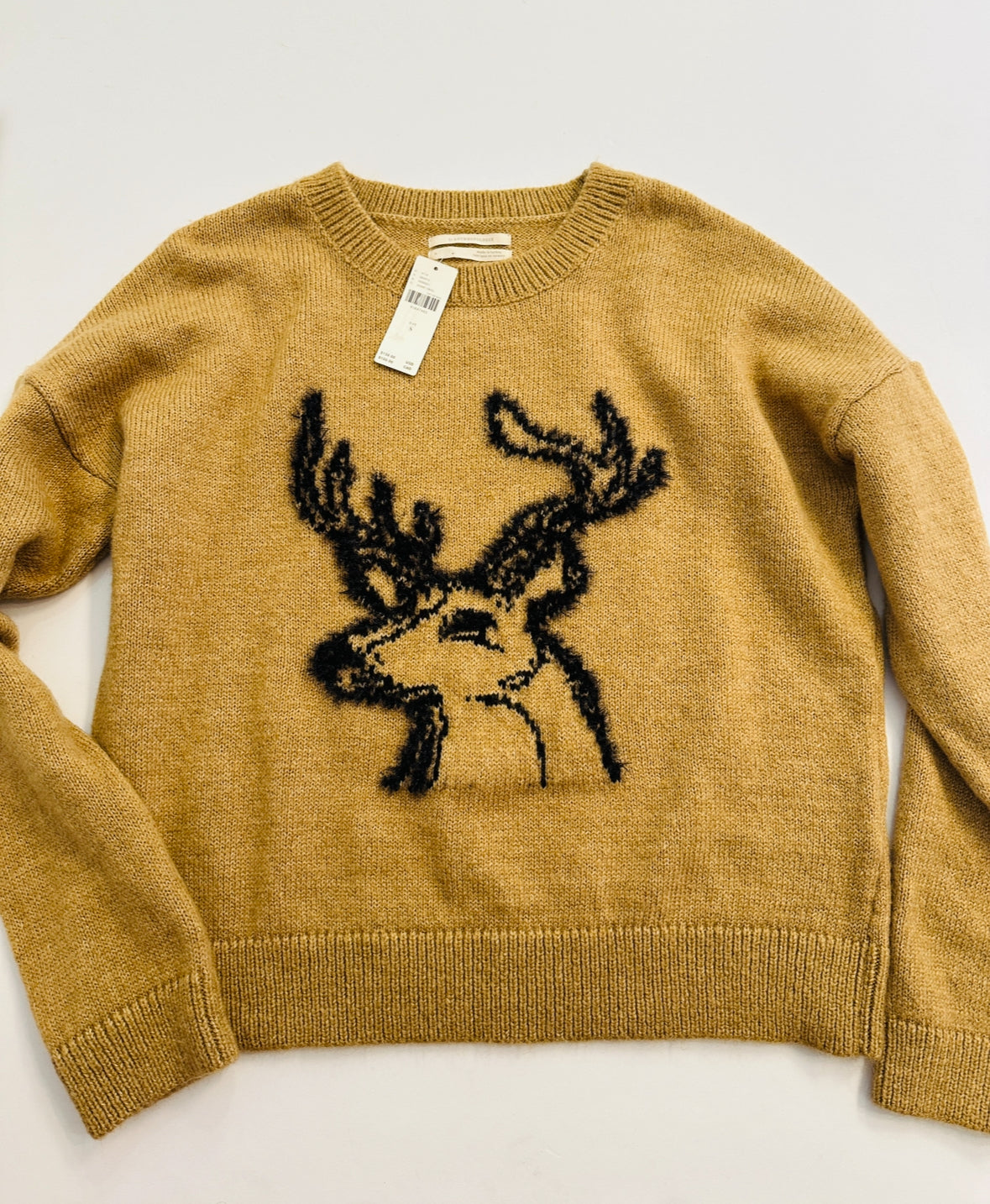 anthropologie | NWT | s | oh deer sweater | 45227