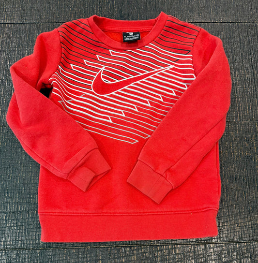 #66 Nike Boys 4T Red Sweatshirt