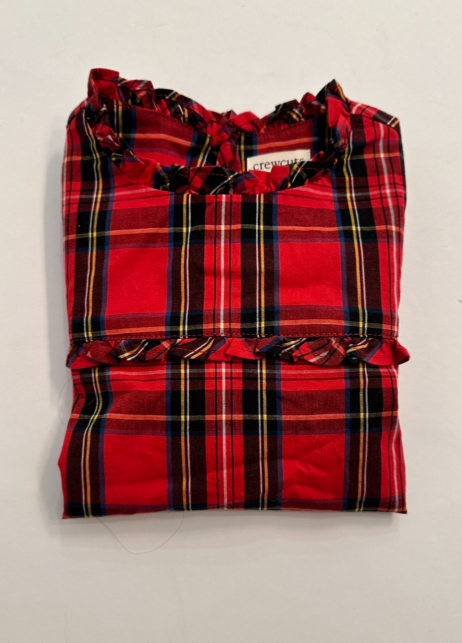 crewcuts | NWT | 2T | holiday tartan | 45227