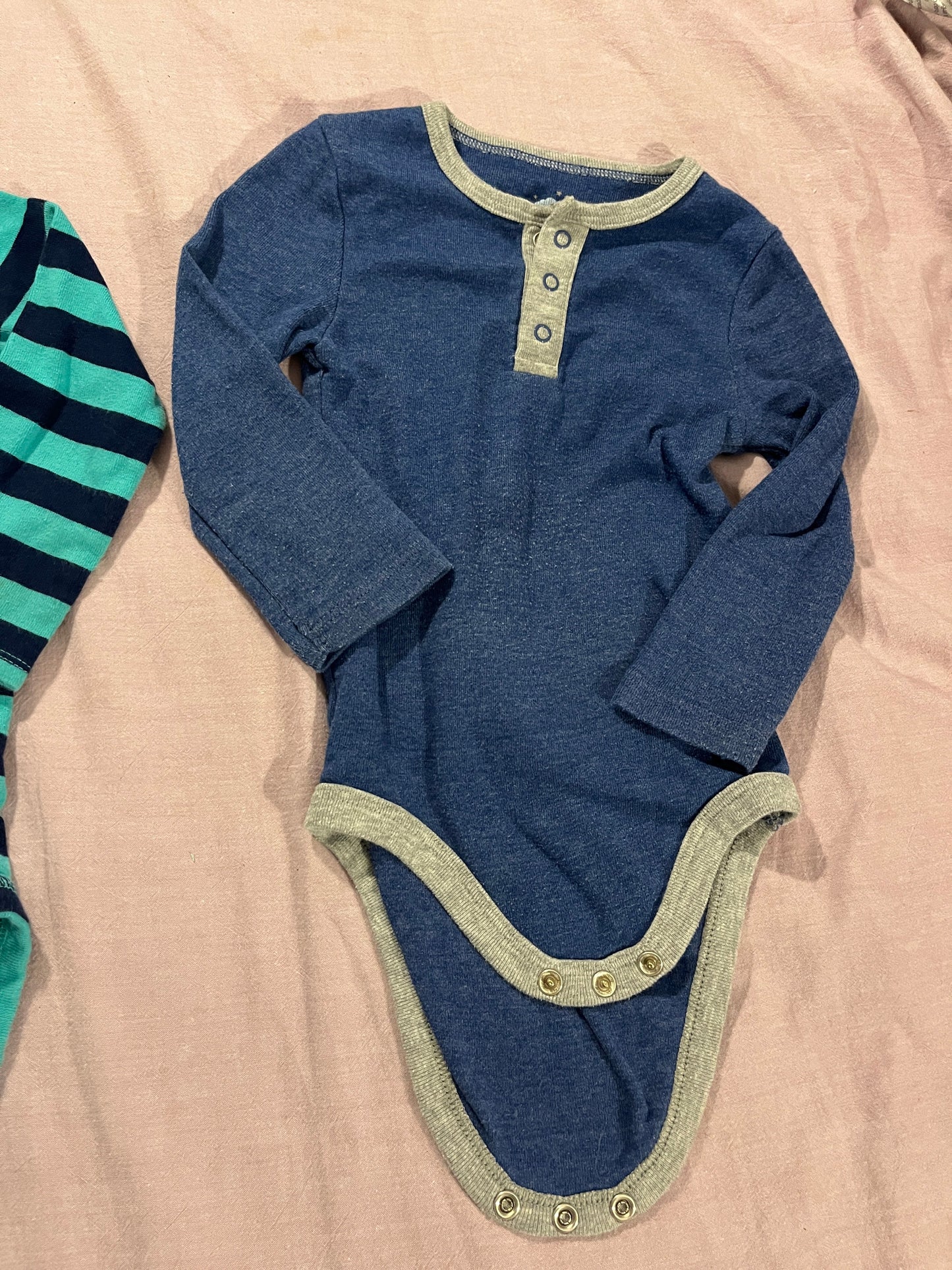 #211 12m Happy/Stripe Bundle