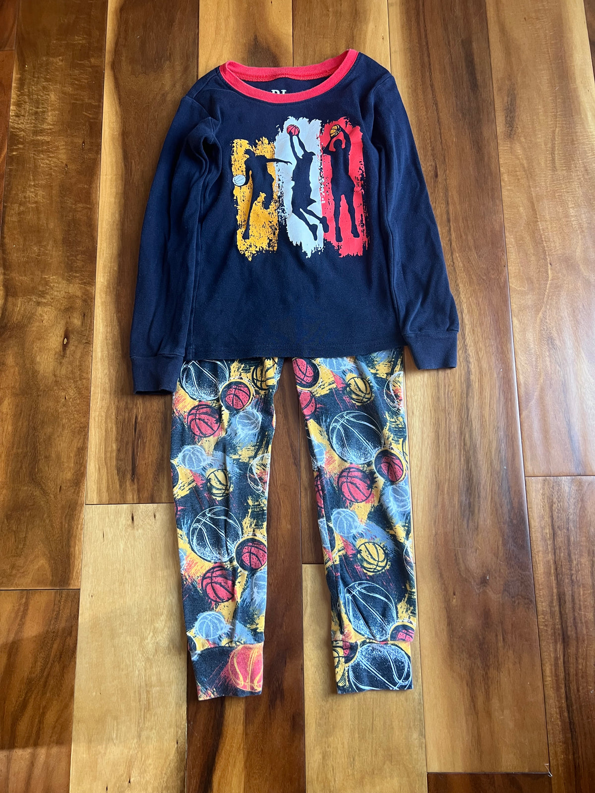 Seller #184 - Boys Size 6 - basketball pajamas