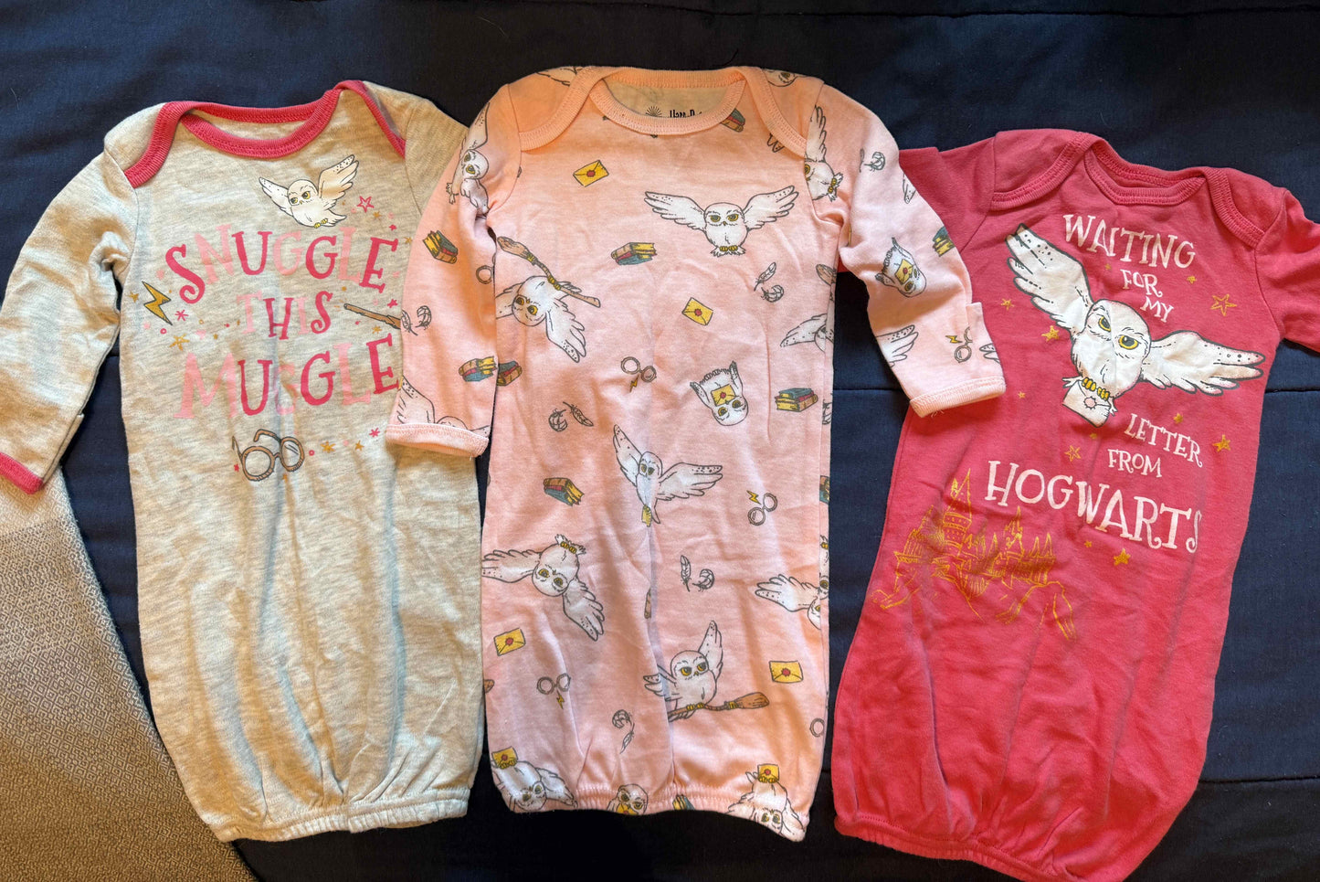 SELLER #6 NB (3) Long Sleeve Harry Potter