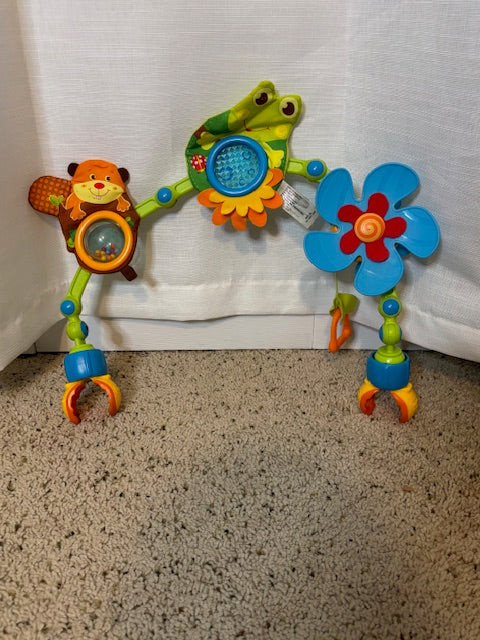 #210 Baby Car Seat or Stroller Clip On Activity Arch