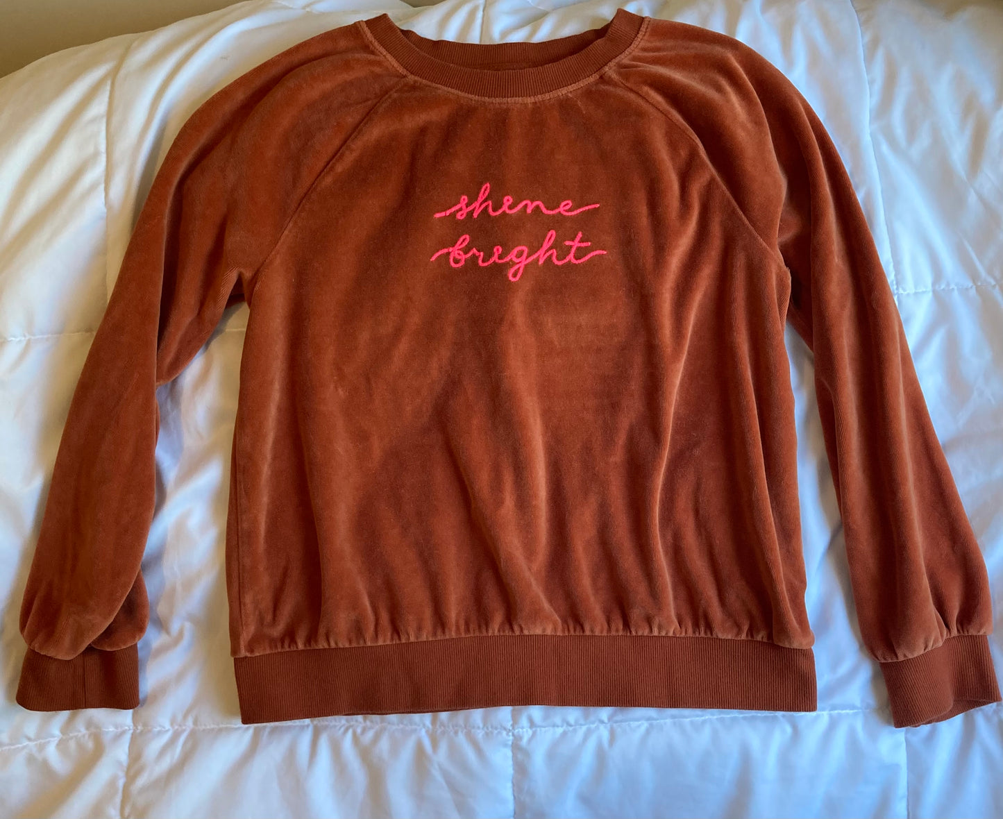 Seller #57 Cat & Jack Girls 14 Shine Bright sweatshirt