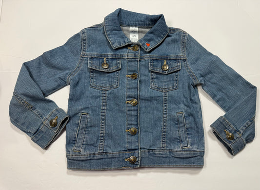 #141 Girls Carter's 4-5 Jean Jacket