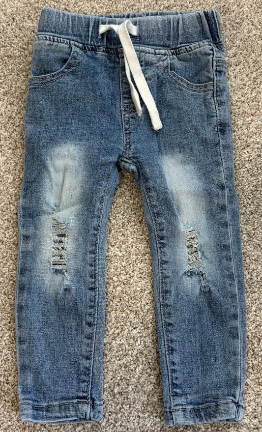 Seller #178 12-18M distressed jeans
