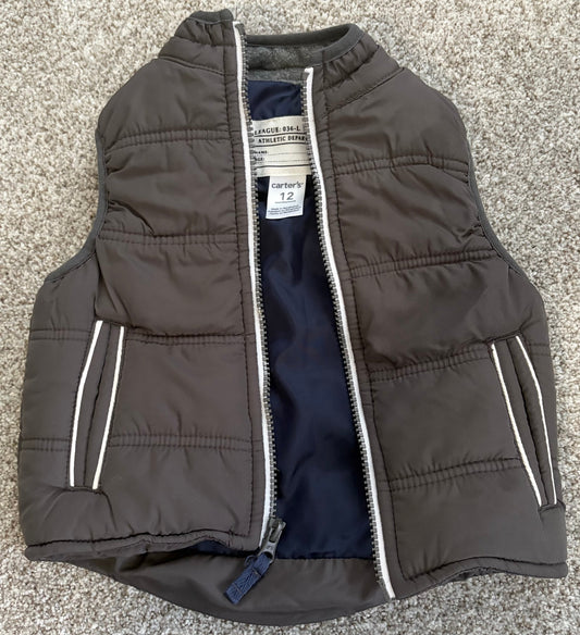 Seller #178 Carter’s Size 12M Winter Vest