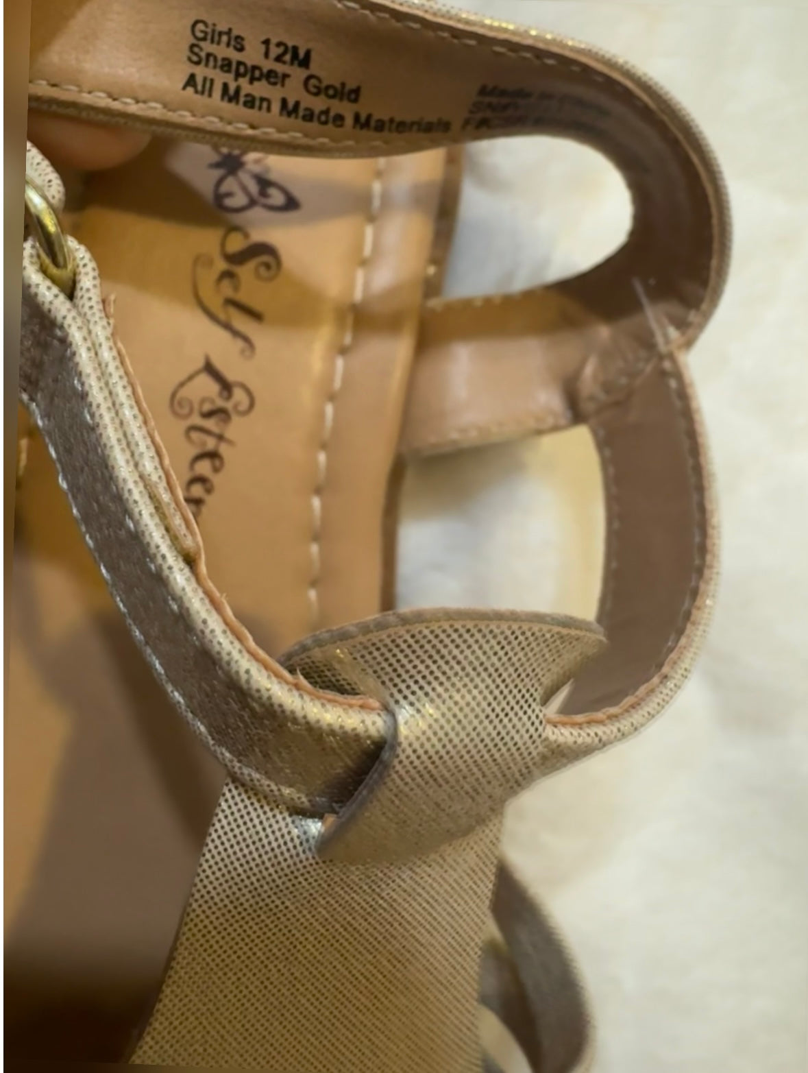#53 girl  sandals size 12