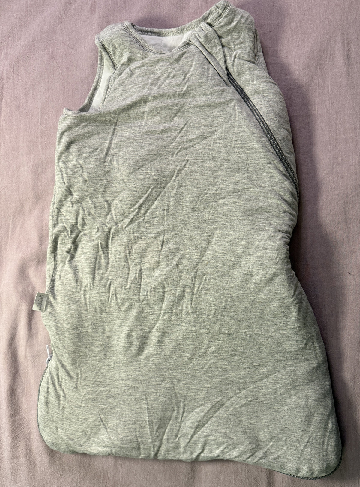 #103 Gray Heavyweight Sleep Sack Small