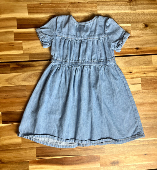 Old Navy girl size 4 blue jean dress