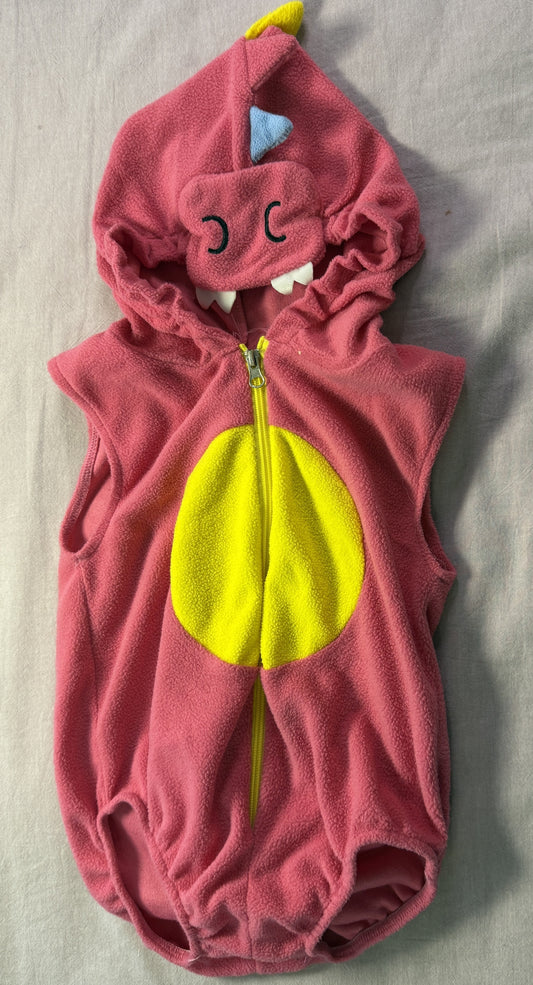 #103 12m Pink Dino Costume