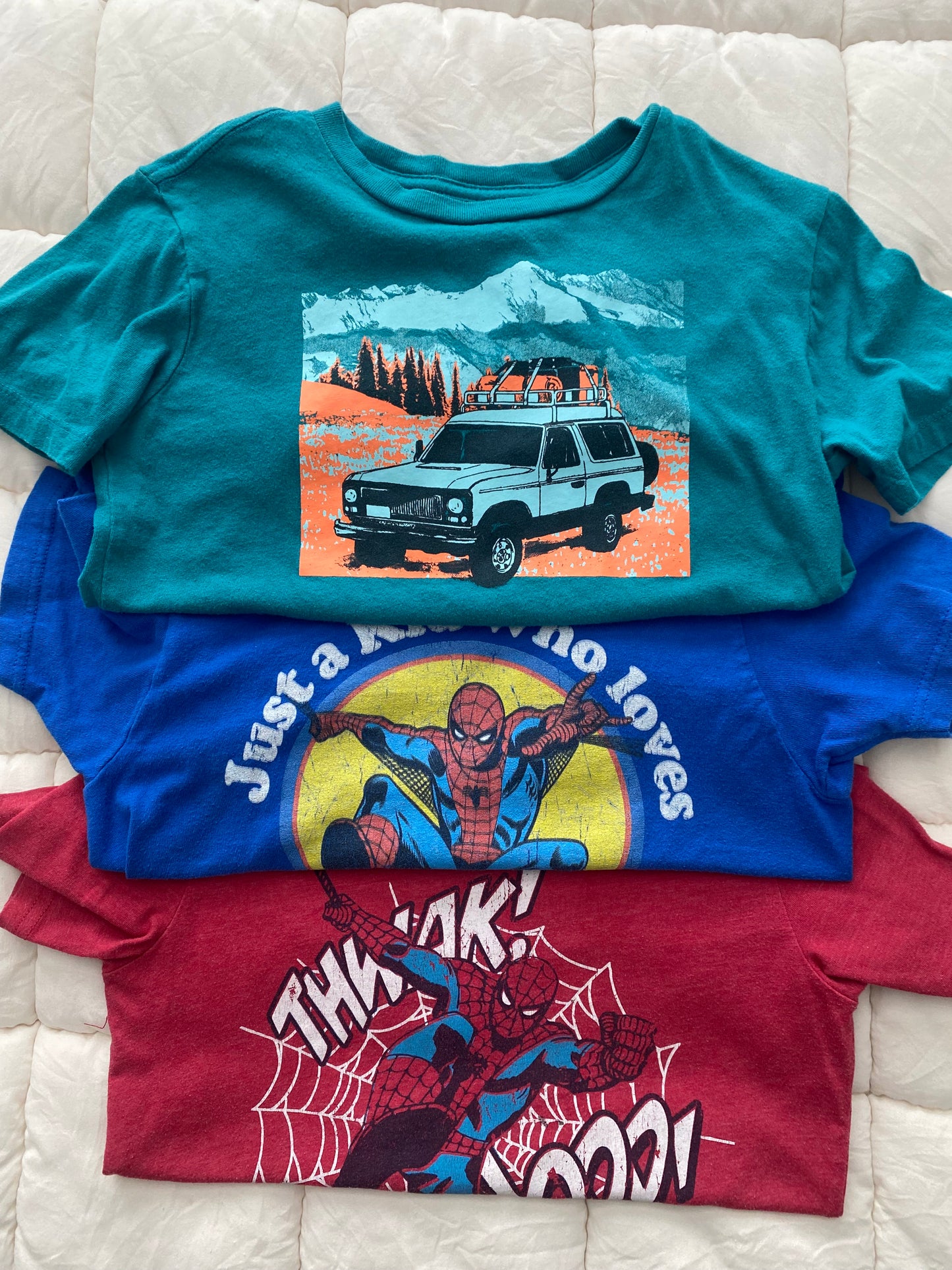 Seller 37 bundle of boys t shirts, sz 6-7