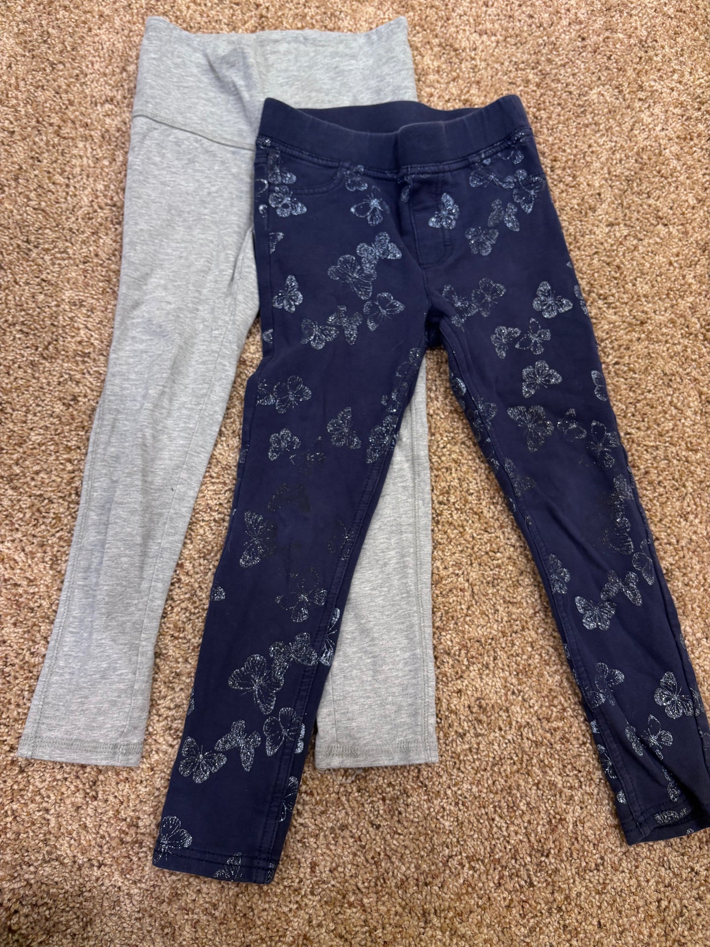 #73 girls 4-5 H&M leggings