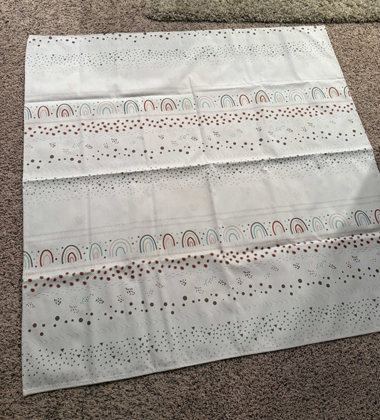 SELLER #6 Splat Mat for Under High Chair, Washable Spill Mat Waterproof Anti-Slip