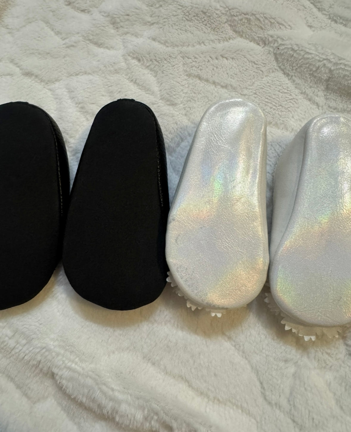 #53 baby girl shoes size 3-6M set of 2