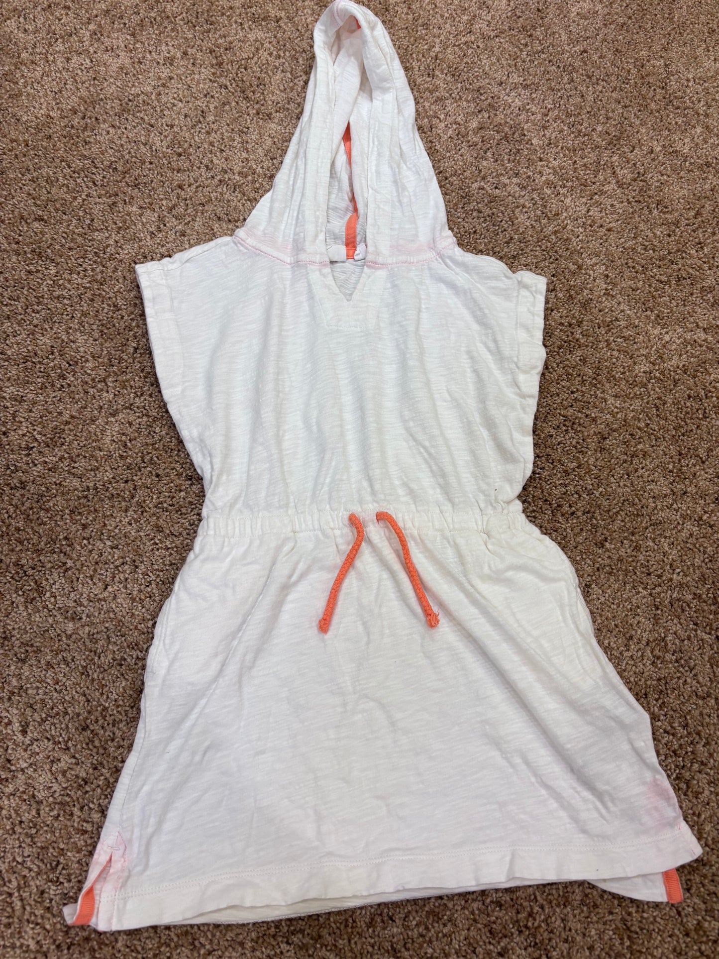 #73 girls swim cover up, size YS, gap