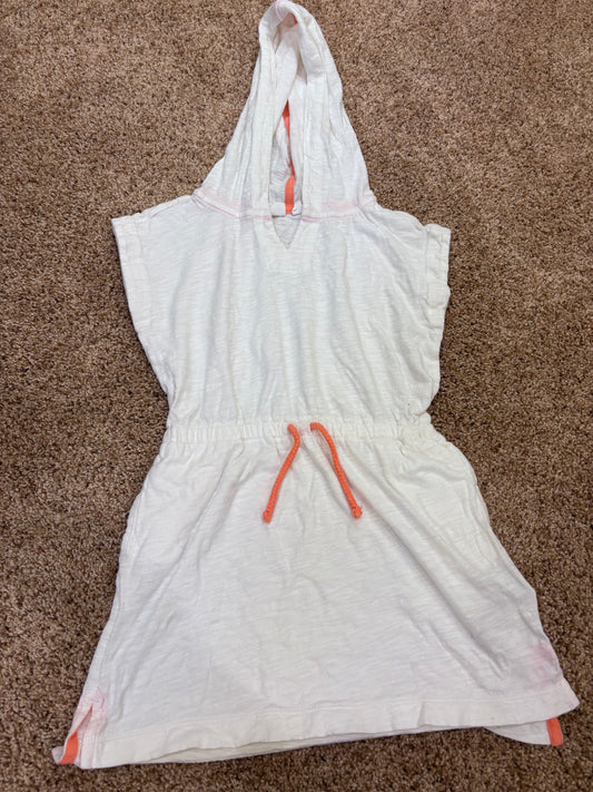 #73 girls swim cover up, size YS, gap
