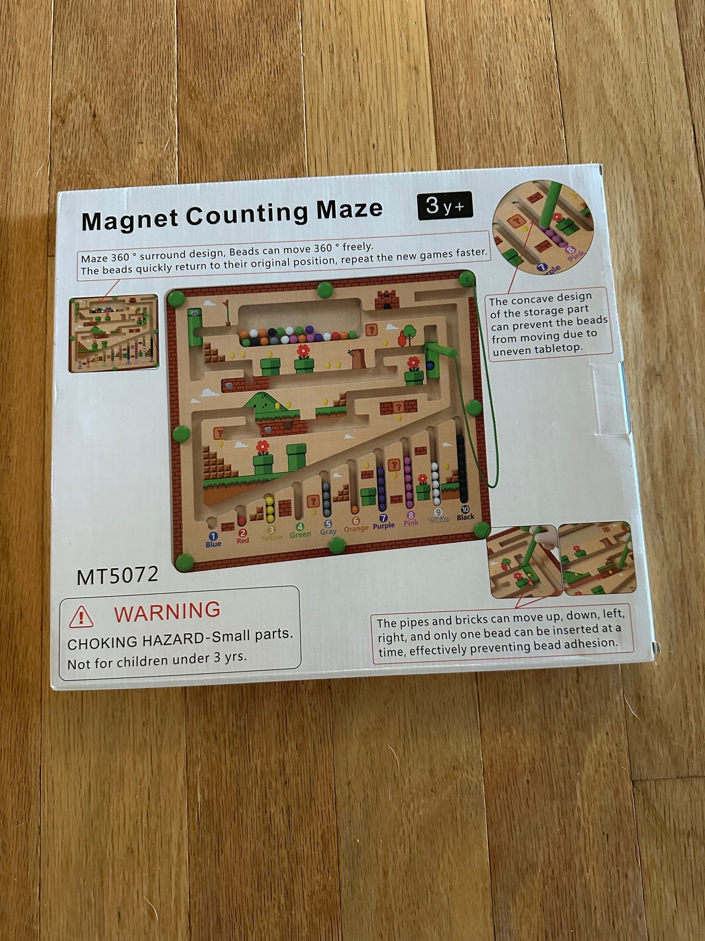 #91B Magnet Counting Maze