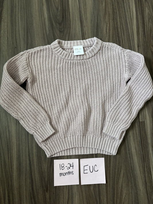 #138 - 18-24 Mo EUC Oversized Sweater