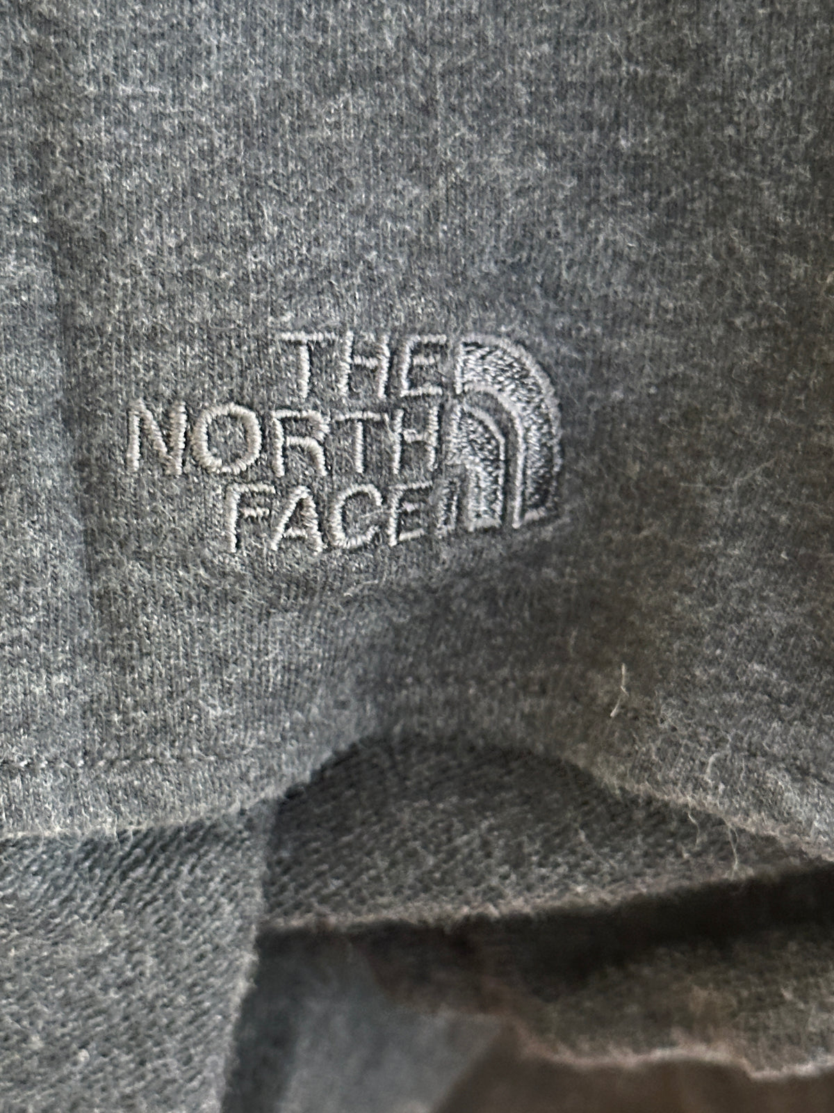 #163 North Face Belted Gray Cardigan - Women's S - EUC