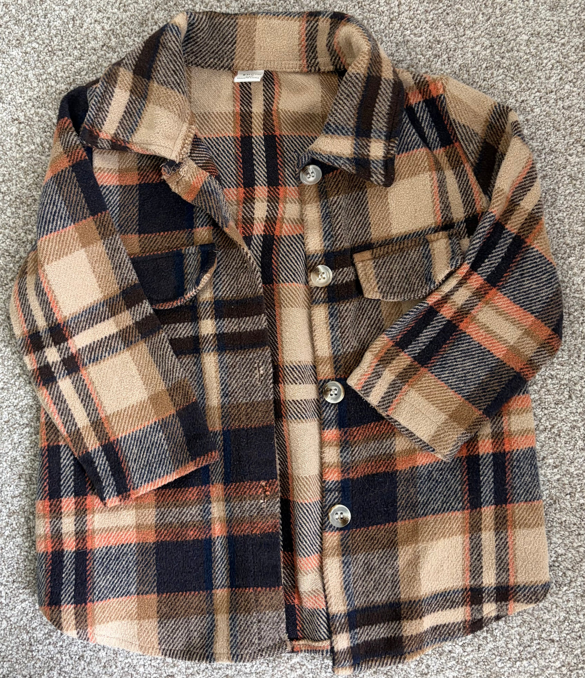 Seller #178 Plaid Fall Jacket Size 5T