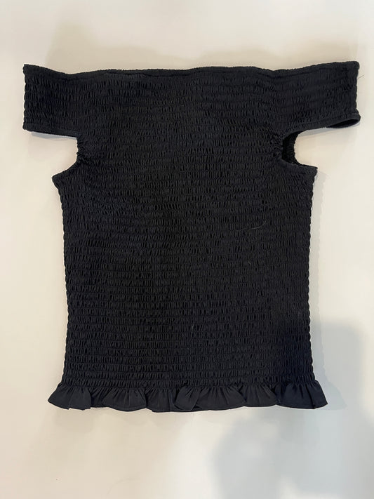 137 Wayf brand from Nordstrom black off the shoulder stretch shirt size XS in women's