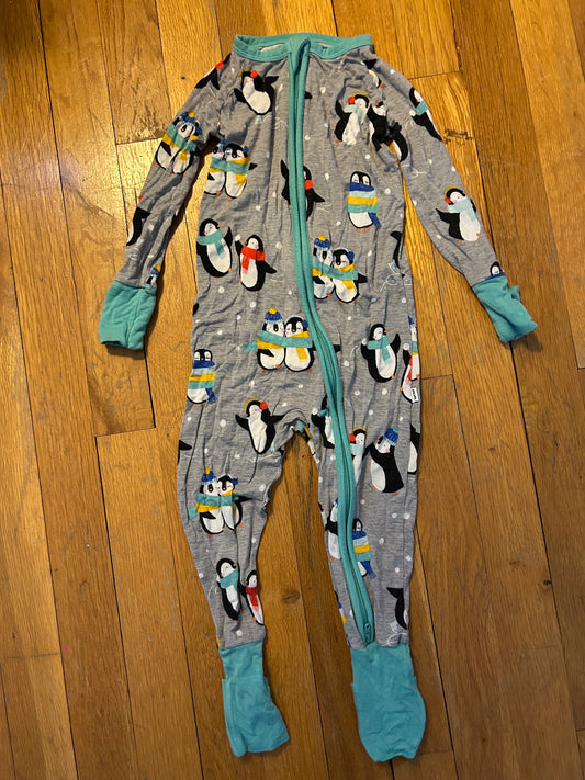 Seller 128 - Little Sleepies Boys 12-18M Penguin Zippie