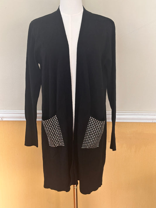 #163 NWT Milano Black Cardigan - Women's M