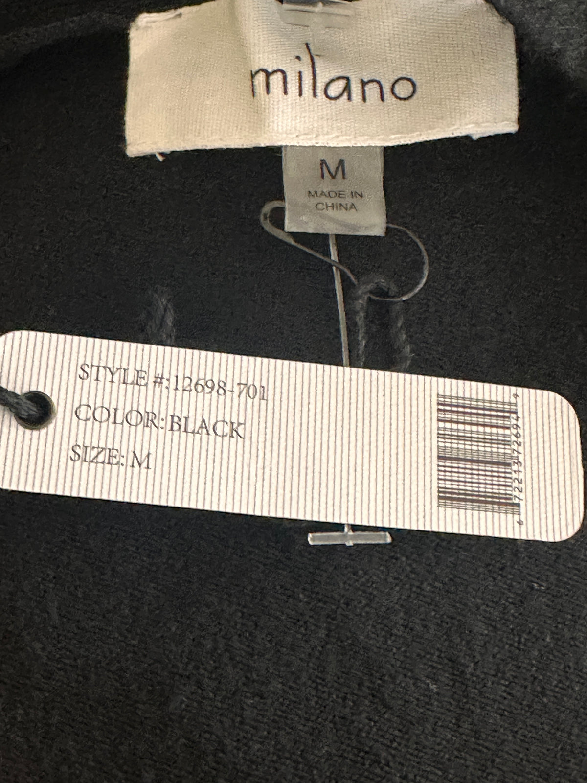 #163 NWT Milano Black Cardigan - Women's M
