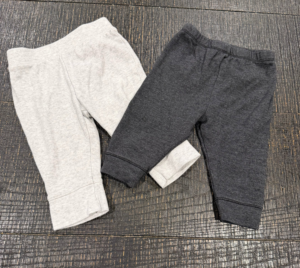 #66 Cloud Island Boys 3-6M Grey Pant Bundle