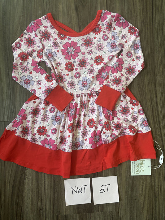 #138 - 2T NWT Bamboo (Birdie Bean) Floral Twirl *Remi*