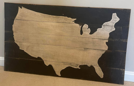 Seller #172 hand painted wood pallet wall decor