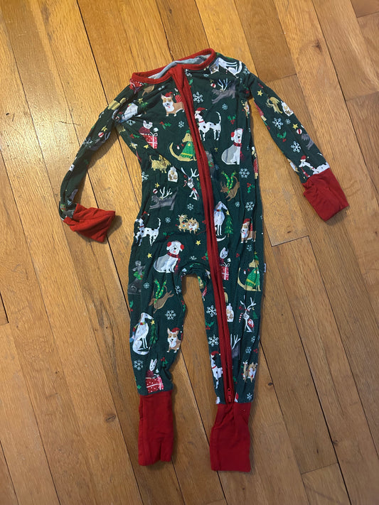 Seller 128 - Little Sleepies 6-12M Christmas Dog Zippie