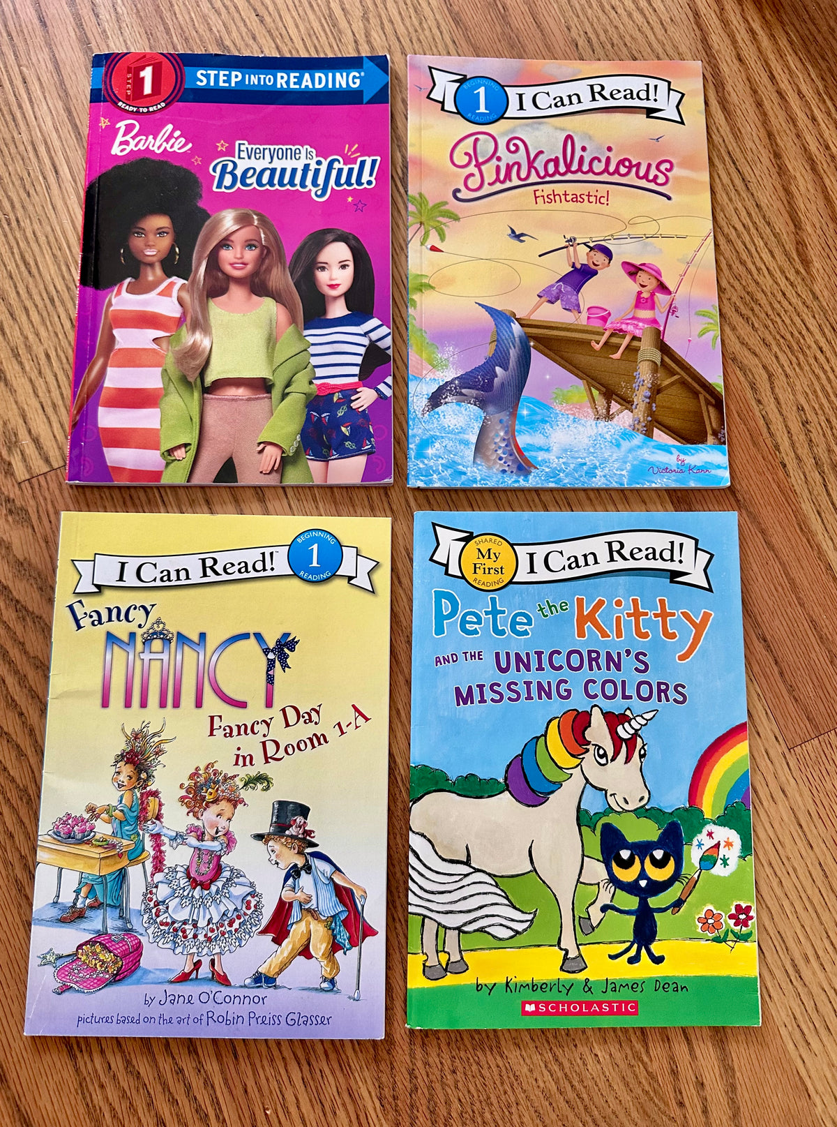 #98- Level 1 Reader Books, Set of 4