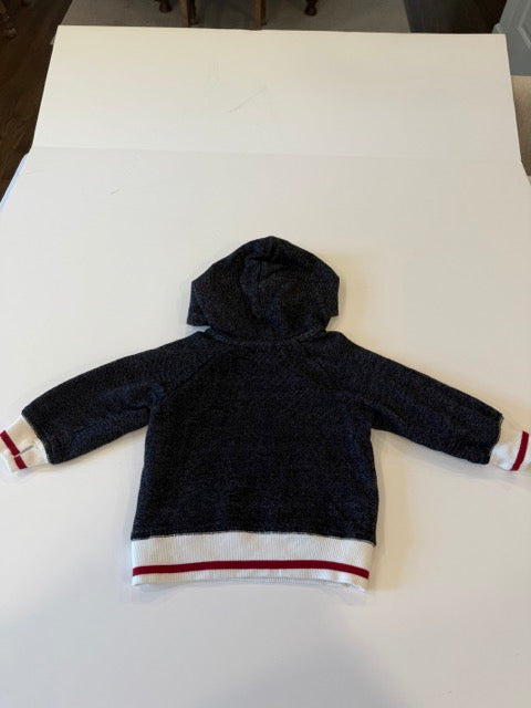 #9 -  Hatley Heritage -  Black sweatshirt with white fuzzy  bear Toddler SIZE  2T REDUCED
