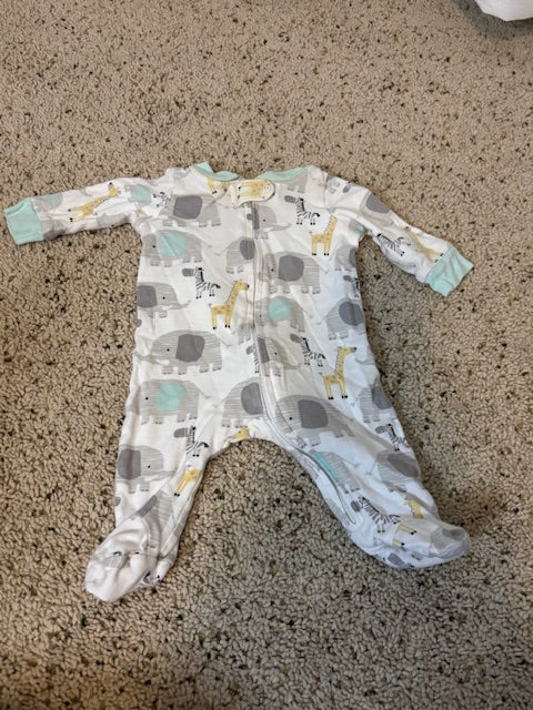 #210 Baby Boy Onesies, size 0-3 months, 5 included