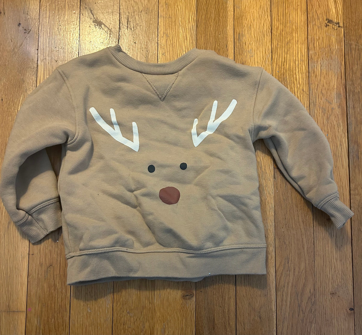 Seller 128 - Little Co 18M reindeer Sweatshirt