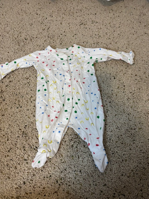 #210 Hanna Andersson onesie, size 0-3 months