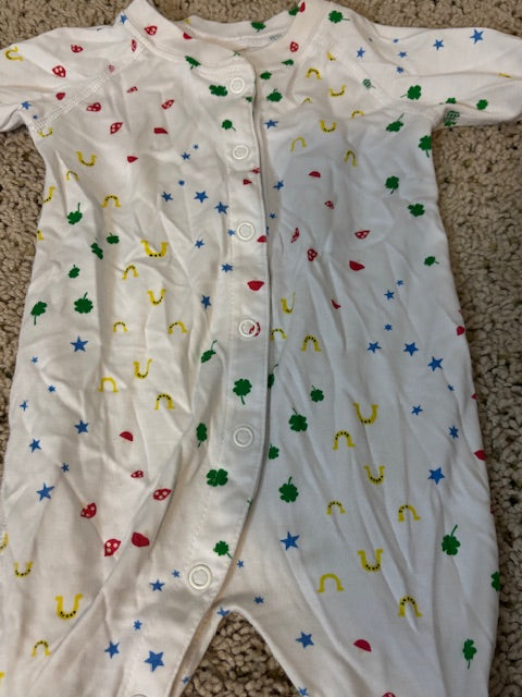 #210 Hanna Andersson onesie, size 0-3 months