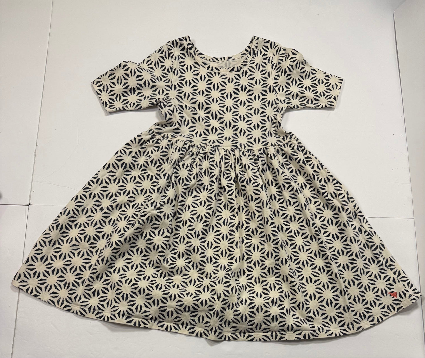 #141 Girls 5 Pink Chicken Twirl Dress