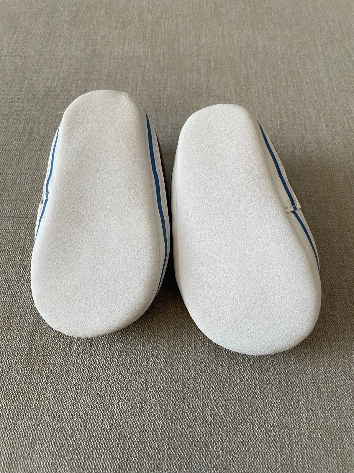Seller #12 | Boys | Carter's Brown Baby Shoes with White Soles | Size 0-3 Months