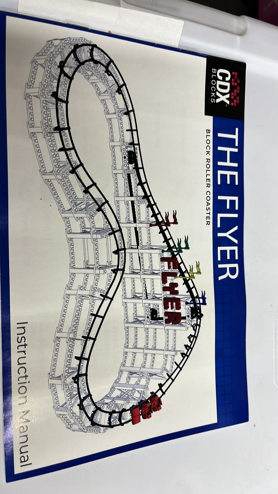 137 flyer lego type set